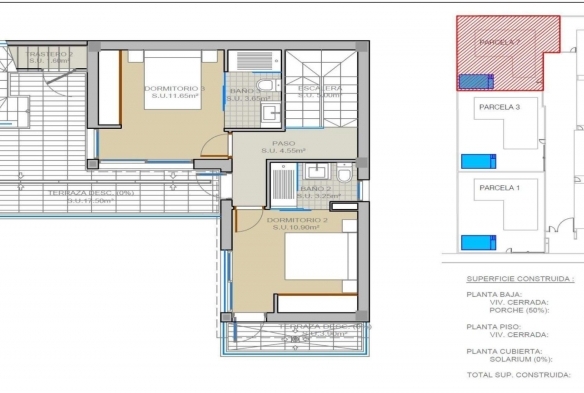Villa en venta con piscina en Ciudad Quesada Rojales