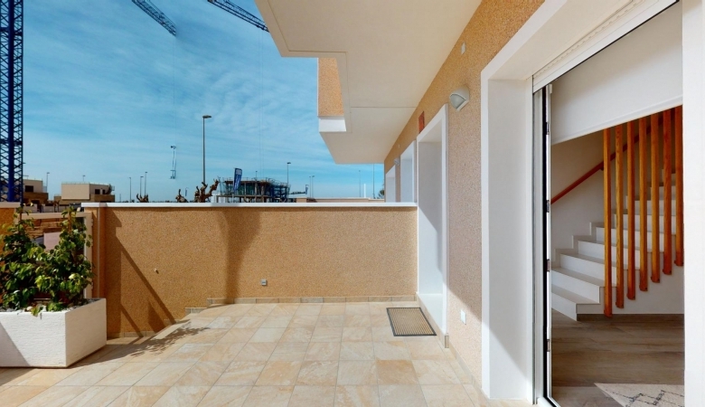 Adosado obra nueva en venta Pilar de la Horadada