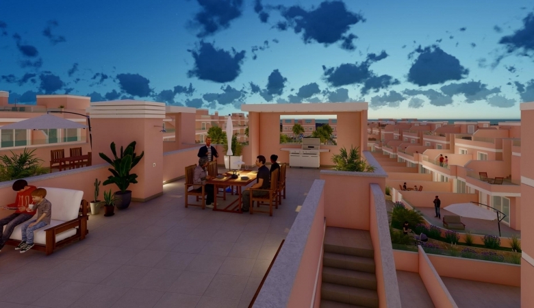 Adosado obra nueva en venta Pilar de la Horadada