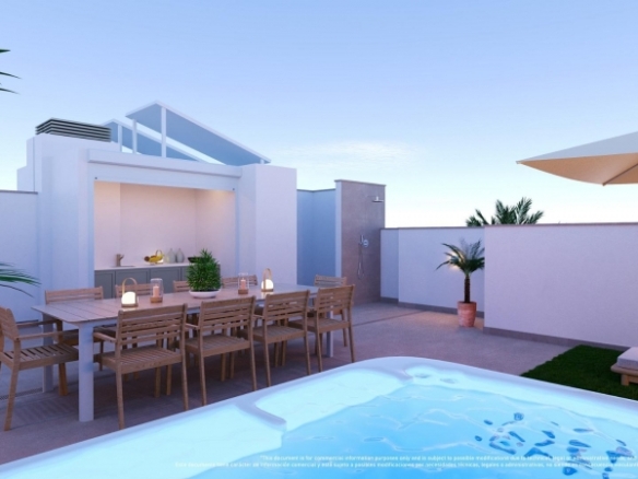 Bungalow en venta obra nueva Torre de la Horadada