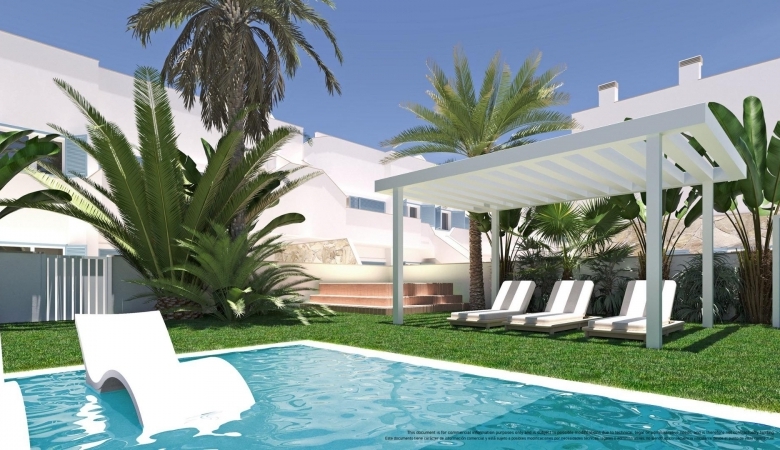 Bungalow en venta obra nueva Torre de la Horadada