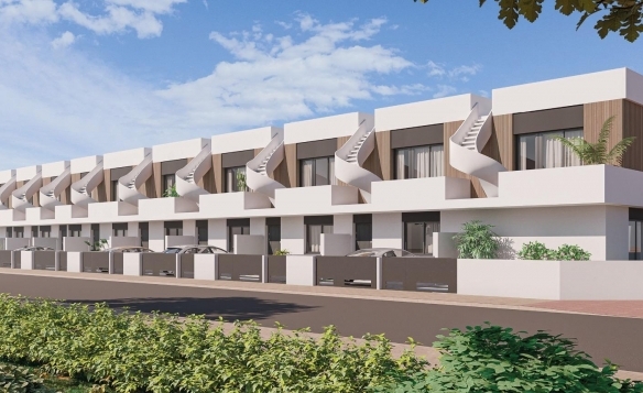 Adosado en venta obra nueva Pilar de la Horadada