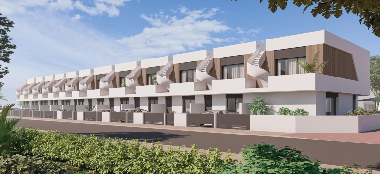 Adosado en venta obra nueva Pilar de la Horadada