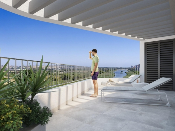 Ático en venta obra nueva con garaje en Guardamar
