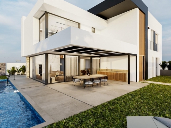 Villa de lujo en venta obra nueva zona playa La Zenia