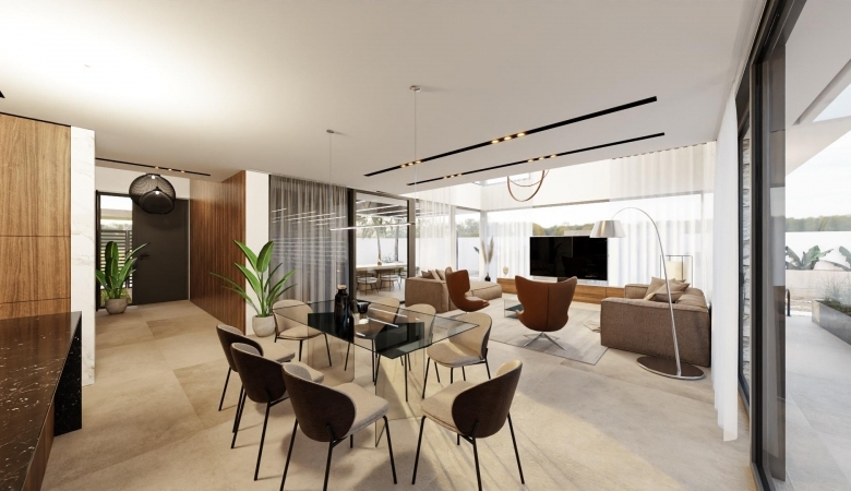 Villa de lujo en venta obra nueva zona playa La Zenia