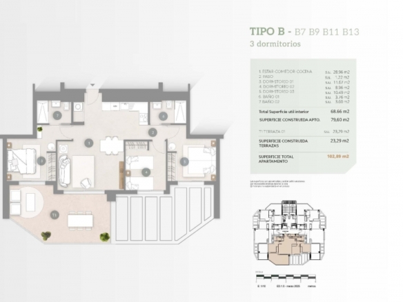 Piso en venta 3 habitaciones garaje y piscina Calpe