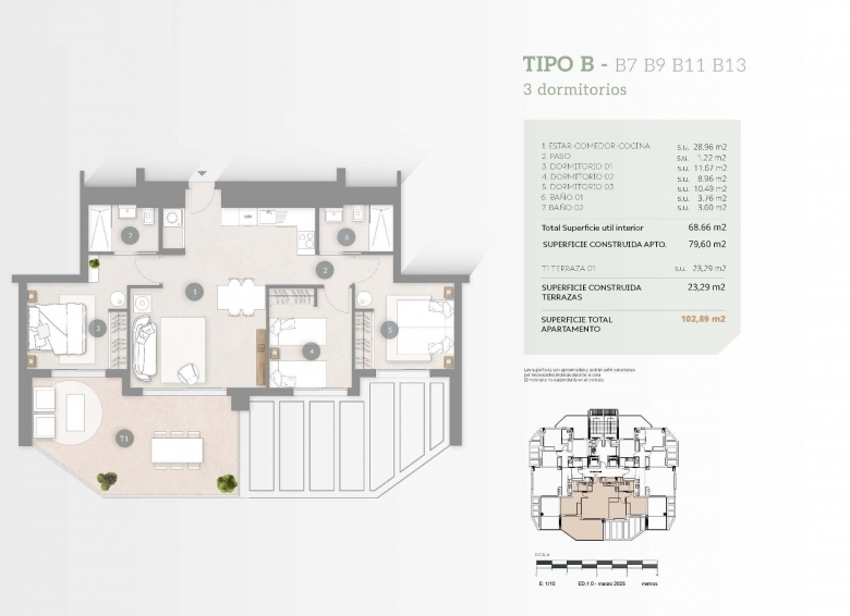 Piso en venta 3 habitaciones garaje y piscina Calpe