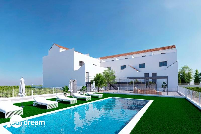 Casa adosada obra nueva en venta con piscina en Rafal