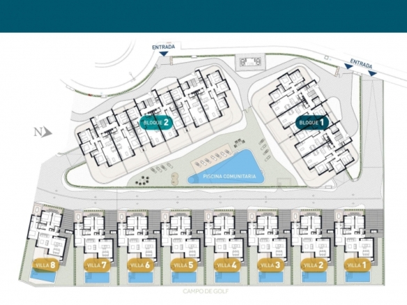 Planta baja en venta campo de golf Los Alcázares
