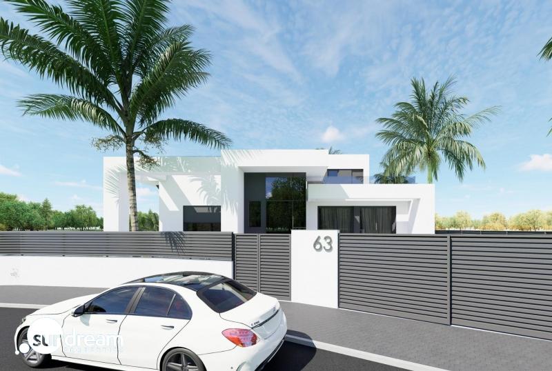 g_40925-10-16 Villa obra nueva en venta con piscina en Los Alcázares
