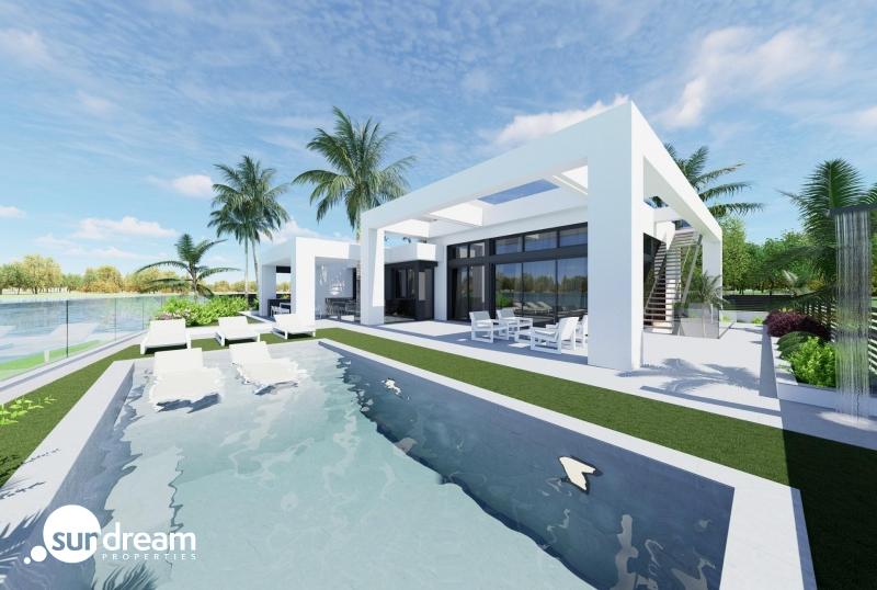 g_40925-10-2 Villa obra nueva en venta con piscina en Los Alcázares
