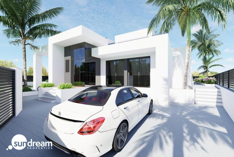 g_40925-10-5 Villa obra nueva en venta con piscina en Los Alcázares