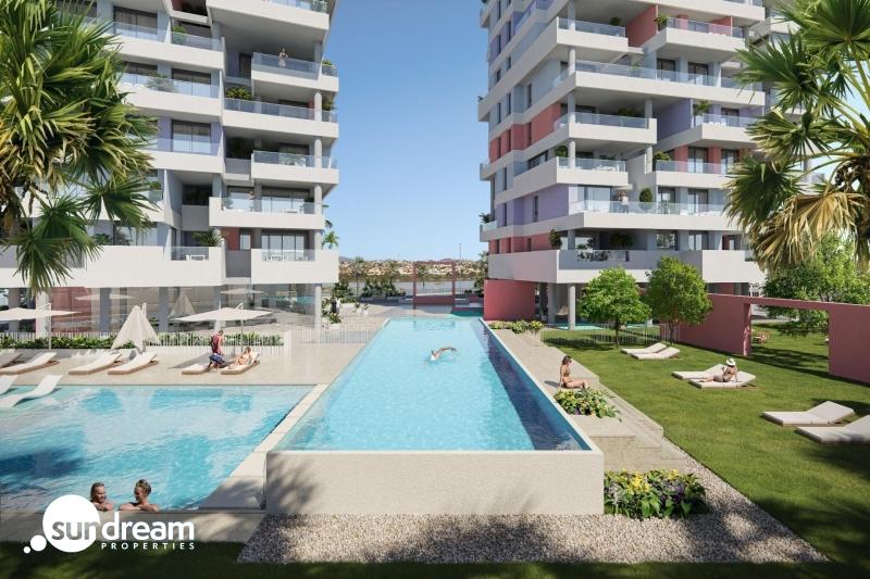 Ático en venta obra nueva con piscina y garaje en Calpe