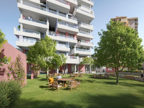 Ático en venta obra nueva con piscina y garaje en Calpe