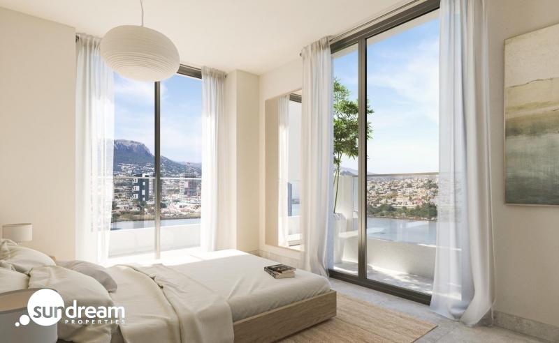 Ático en venta obra nueva con piscina y garaje en Calpe