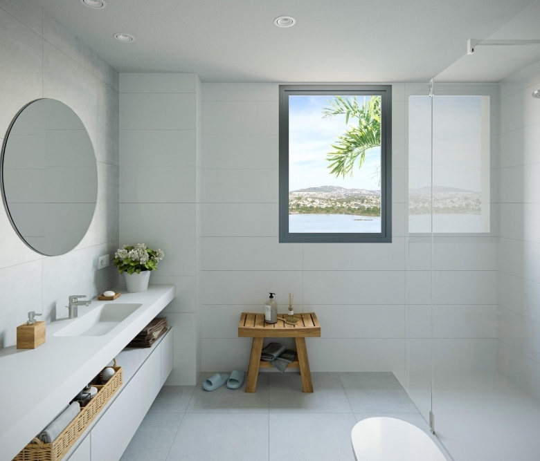 Ático en venta obra nueva con piscina y garaje en Calpe