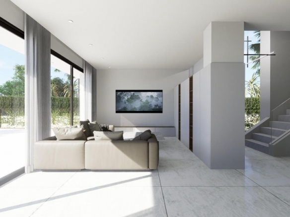 Villa de lujo obra nueva en venta en La Zenia Orihuela