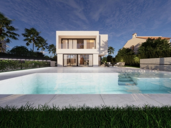 Villa de lujo obra nueva en venta en La Zenia Orihuela