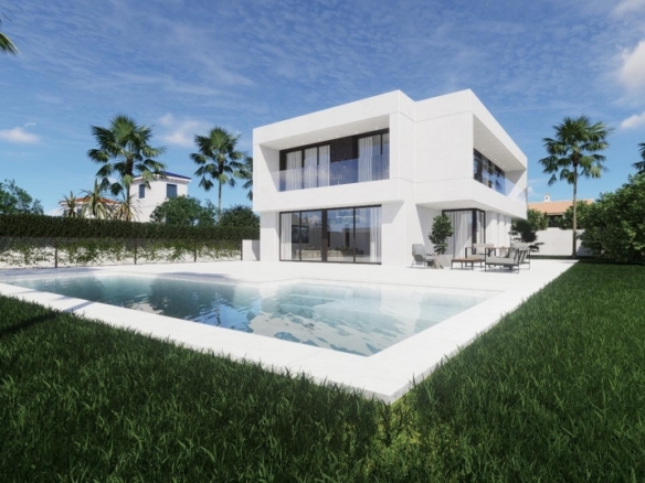 Villa de lujo obra nueva en venta en La Zenia Orihuela