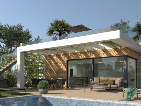 Villa en venta obra nueva Golf Resort Los Alcázares