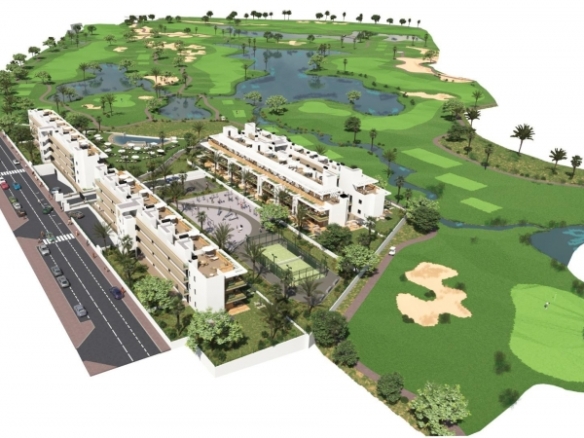 Piso en venta obra nueva en Golf Resort Los Alcázares