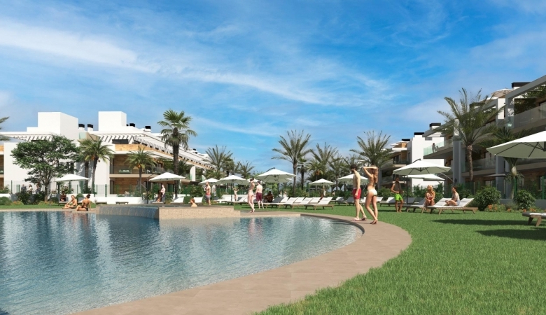 Piso en venta obra nueva en Golf Resort Los Alcázares