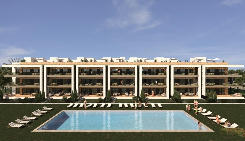 Piso en venta obra nueva en Golf Resort Los Alcázares