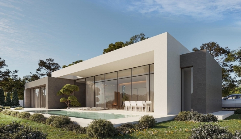 Villa en venta con piscina zona playa de Calpe