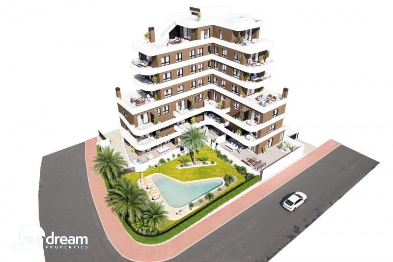 g_41317-11-1 Ático en venta obra nueva con piscina en Guardamar
