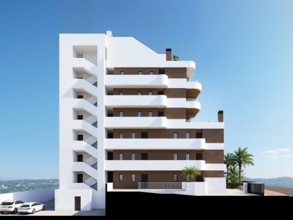 Ático en venta obra nueva con piscina en Guardamar