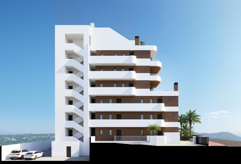 Ático en venta obra nueva con piscina en Guardamar