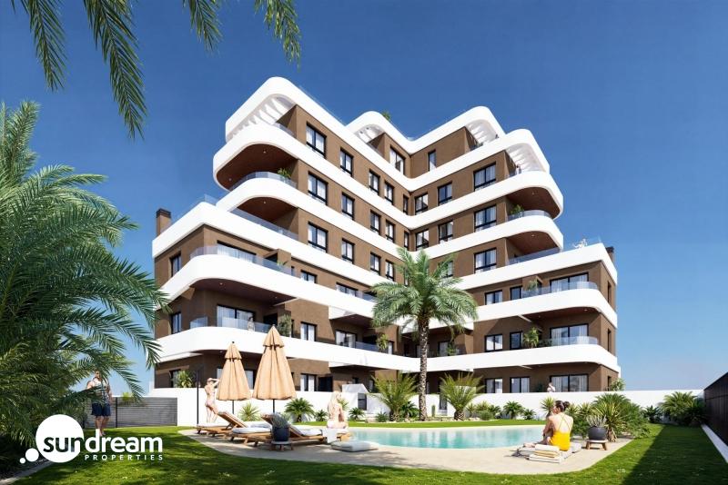 g_41317-11-3 Ático en venta obra nueva con piscina en Guardamar
