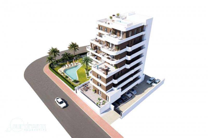 g_41317-11-4 Ático en venta obra nueva con piscina en Guardamar