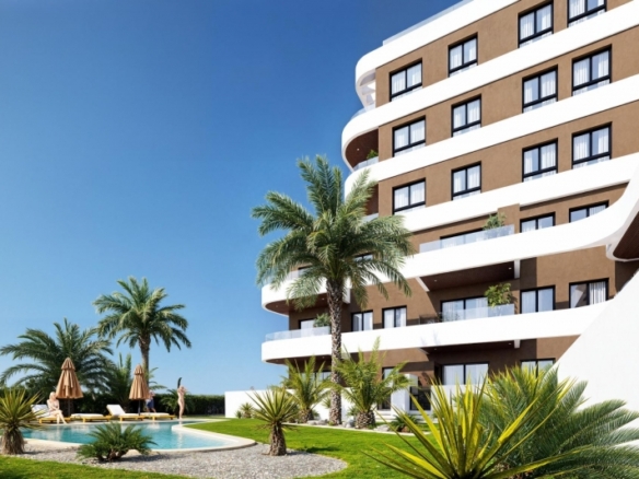 Ático en venta obra nueva con piscina en Guardamar