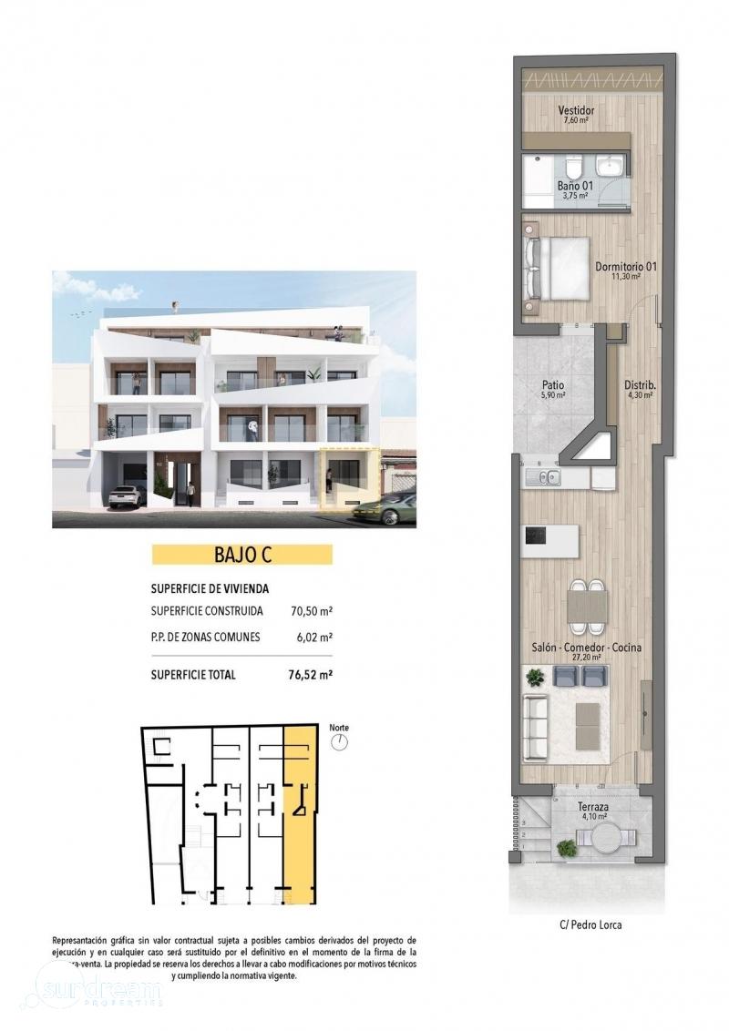 Apartamento en venta obra nueva playa de Torrevieja