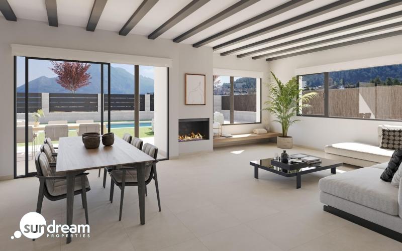 Villa en venta obra nueva en Peñáguila Alicante