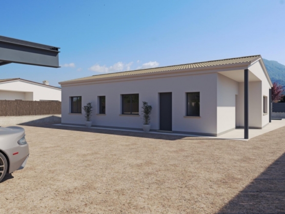 Villa en venta obra nueva en Peñáguila Alicante