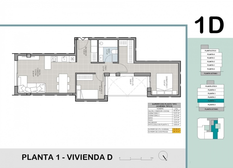 Apartamento en venta playa el Acequión Torrevieja