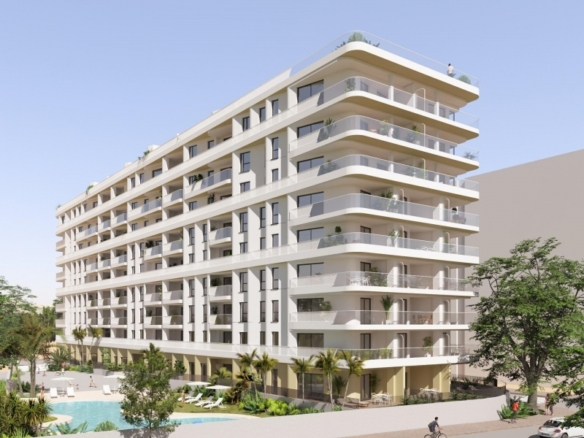 Ático en venta obra nueva con piscina en Villajoyosa