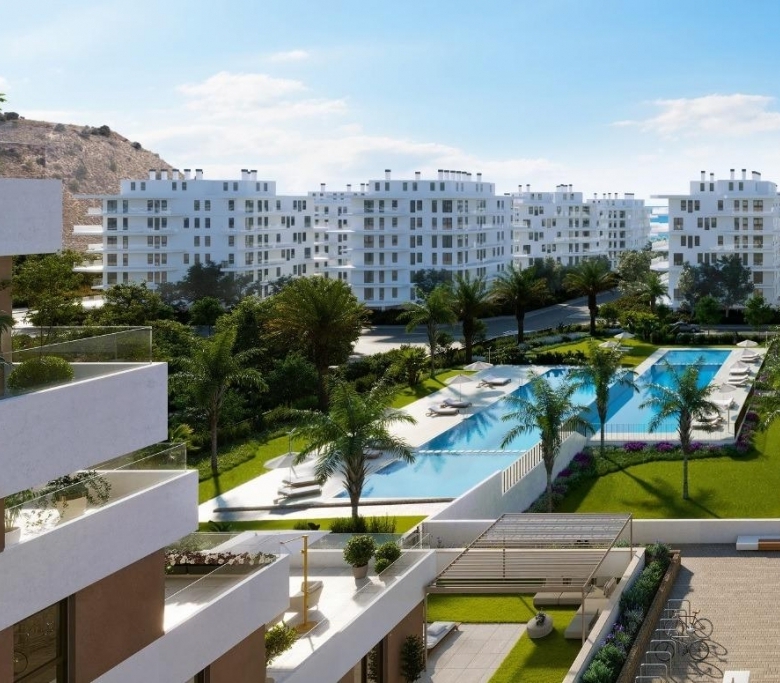 Ático en venta obra nueva con piscina en Villajoyosa