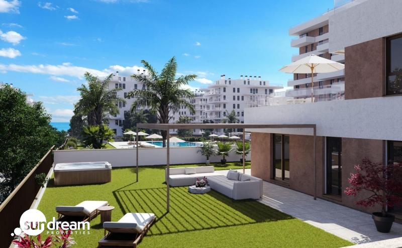 Ático en venta obra nueva con piscina en Villajoyosa