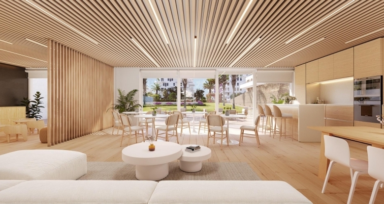 Ático en venta obra nueva con piscina en Villajoyosa