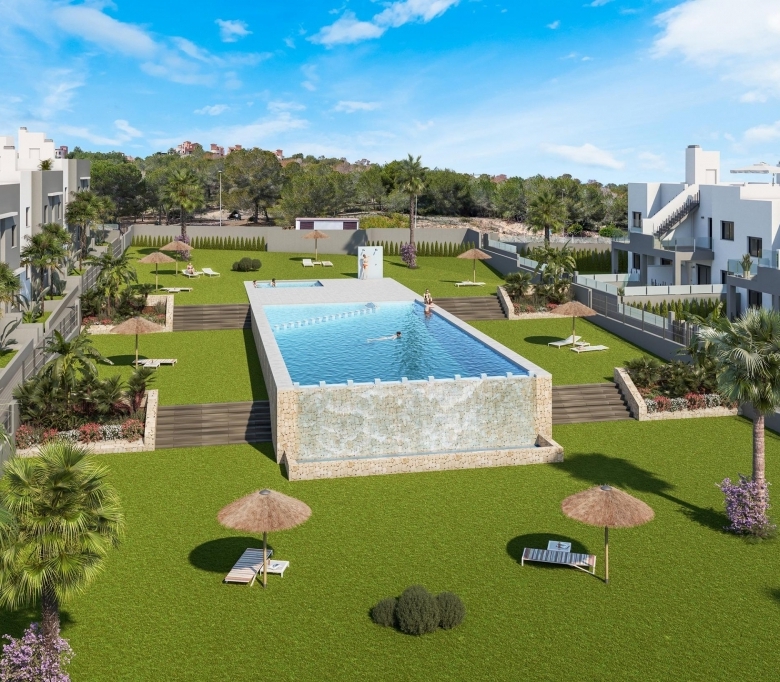 Bungalow en venta obra nueva con piscina San Miguel
