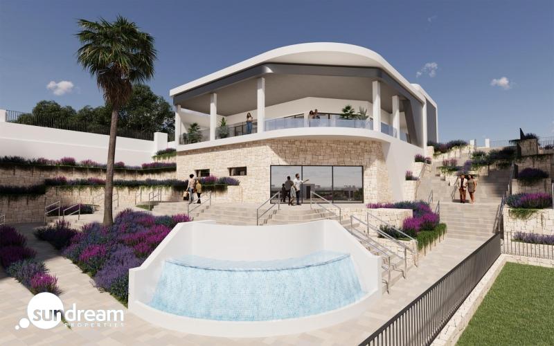 Chalet de una planta con 3 dormitorios en complejo residencial a la venta en Mutxamel(Alicante)
