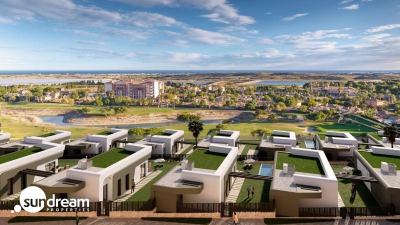 Chalet de una planta con 3 dormitorios en complejo residencial a la venta en Mutxamel(Alicante)