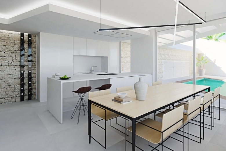 Villa de lujo en venta obra nueva en Mascarat Calpe