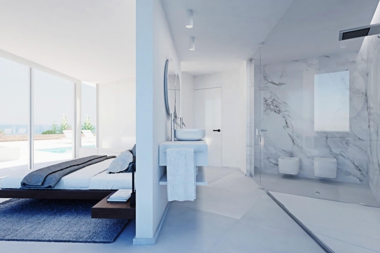 Villa de lujo en venta obra nueva en Mascarat Calpe