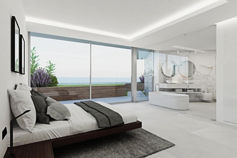 Villa de lujo en venta obra nueva en Mascarat Calpe