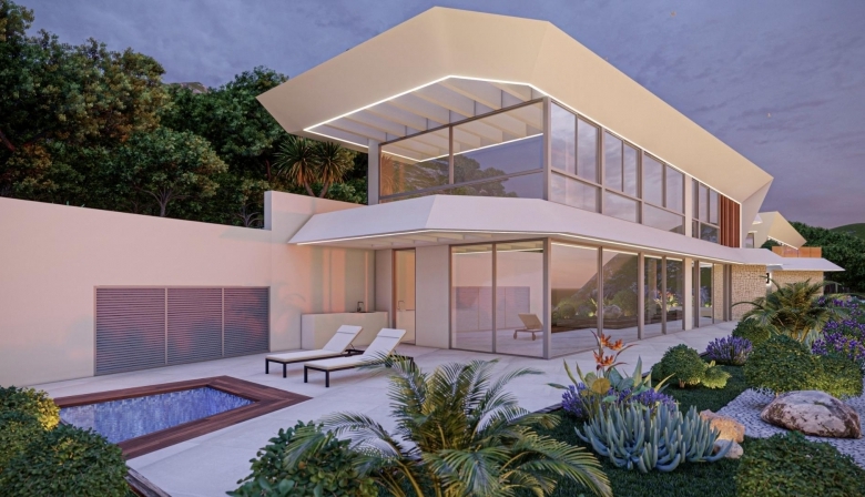 Villa de lujo en venta obra nueva en Mascarat Calpe